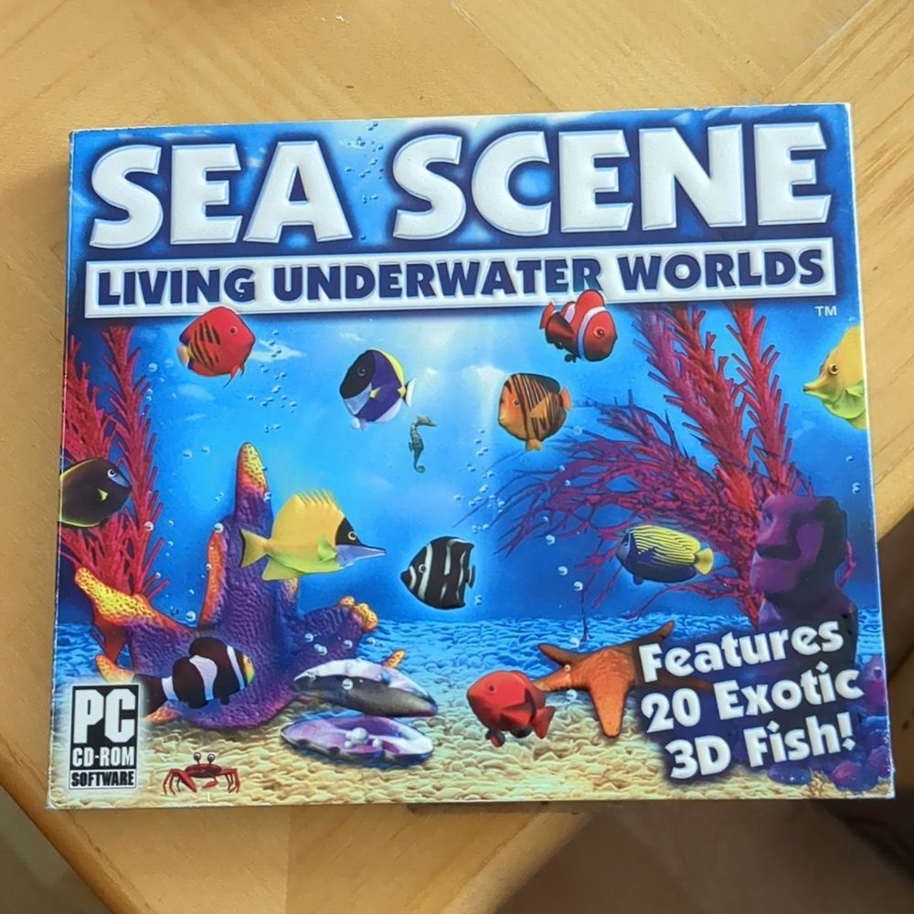Sea Scene Living Underwater Worlds PC CD-ROM